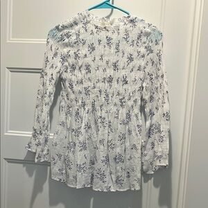 Adiva Ruffled Floral Top
